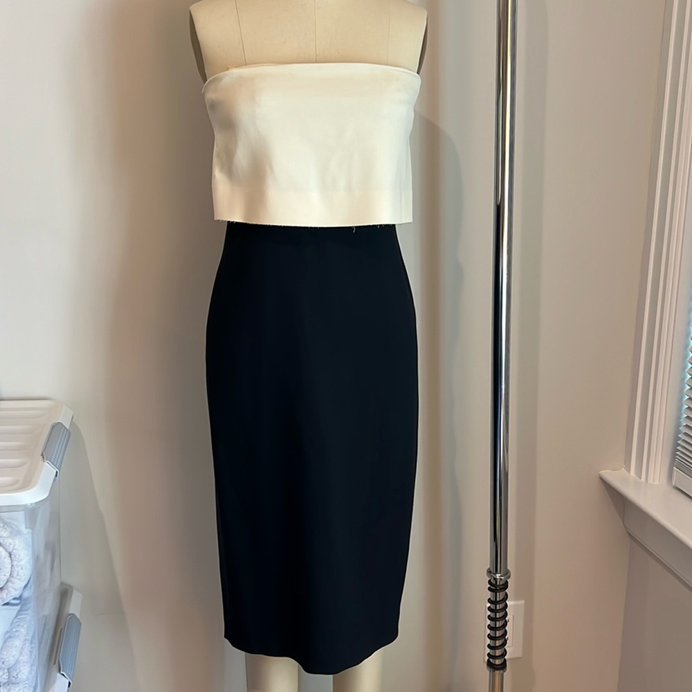 Max Mara SportMax Black and White Dress